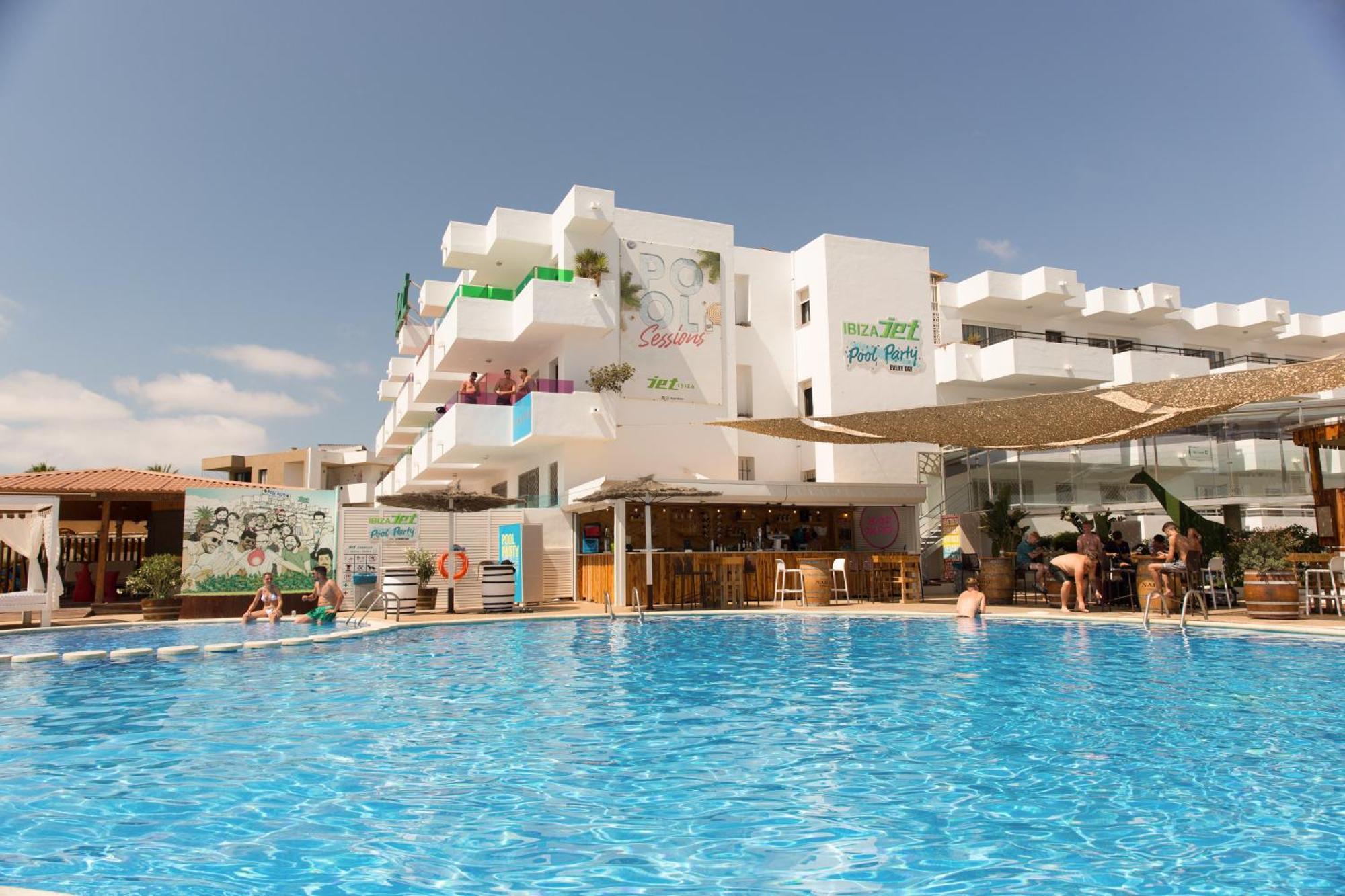 Apartamentos Jet - Adults Only Playa d'en Bossa Esterno foto